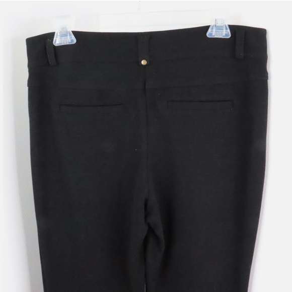 Cache Solid Black Stretch Bootcut Trouser Pants - Picture 5 of 10